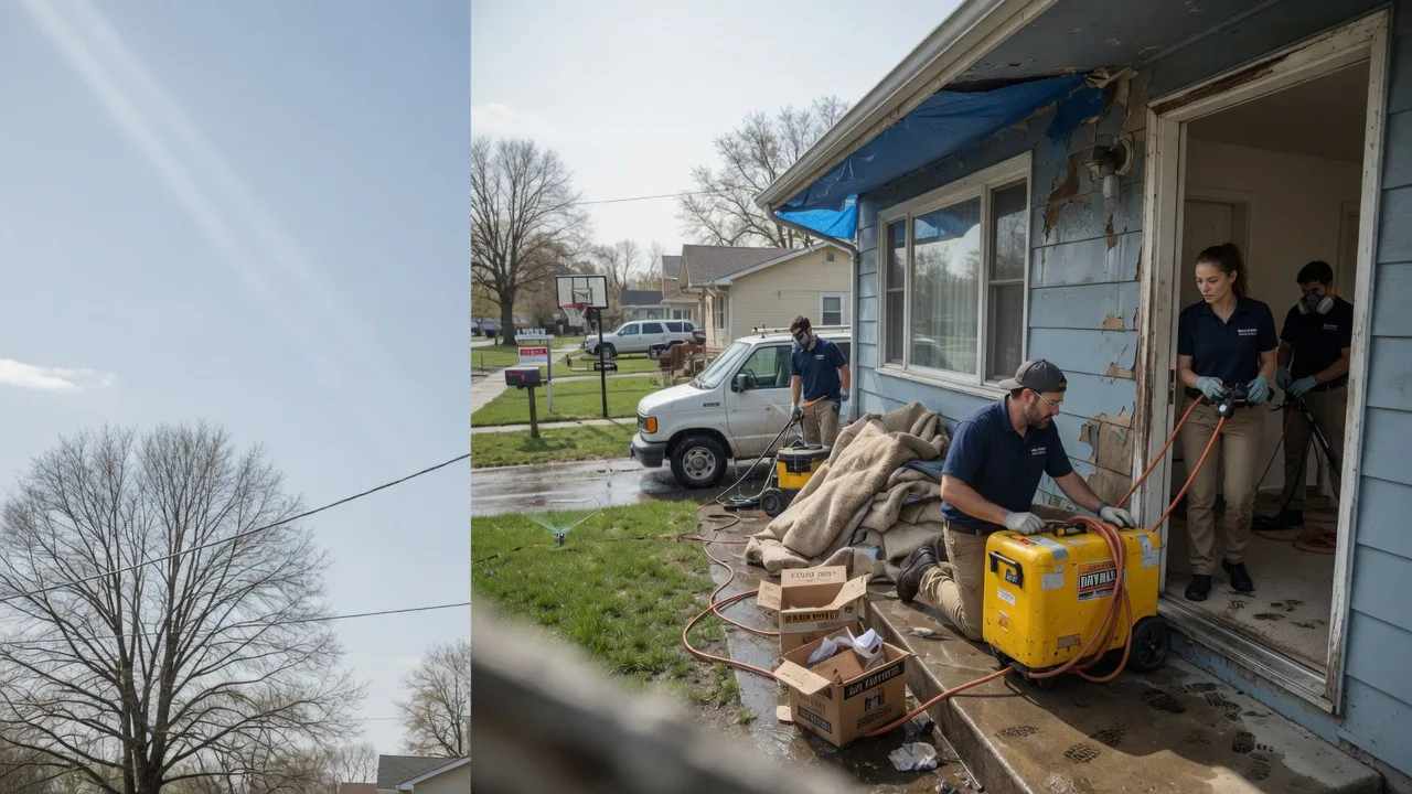 Basement Flood Cleanup in Smiths Creek, MI near me